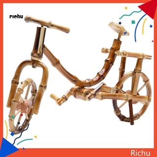 richu* mini decoración artesanal modelo de bicicleta decoración de escritorio artesanía fina decoración del hogar