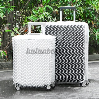 en venta pvc transparente transparente impermeable equipaje cubierta carro caso cubierta durable maleta protector