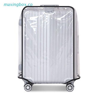 maxin - funda para maleta de pvc transparente, protector para equipaje de transporte