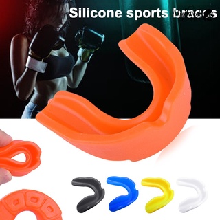 MYSWEE Silicone Sports Teeth Braces Mouth Guard Protector for Boxing Karate Muay Thai