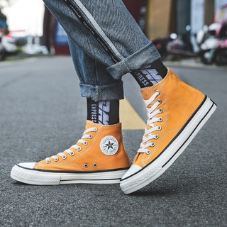 Converse 2566 Girls Canvas Shoes Super Classic Sneakers Canvas Shoes 1970 High Top Young Energetic Thin Breathable All-match Trend (6)
