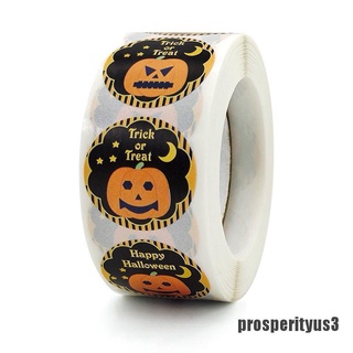 (prosperityus3) Caja de almacenamiento en forma de calabaza de plástico, Mini soporte de Halloween, accesorios sorpresa