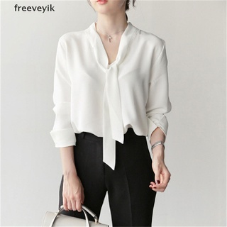 [fre] blanco delgado gasa camisa de las mujeres de estilo extranjero superior profesional delgada camisa 463co