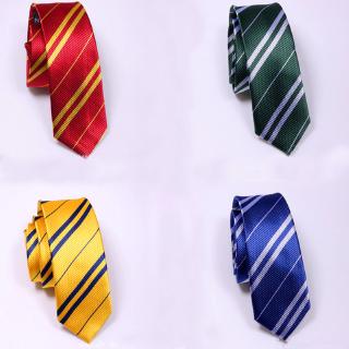 Corbata Harry Potter Gryffindor/Slytherin/Ravenclaw/Hufflepuff disfraz accesorio