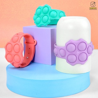 Fidget Toys POP it Pulsera para niños adultos Push Bubble Fidget Juguete sensorial Autismo