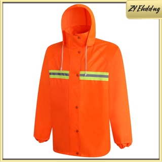 chaqueta de lluvia con capucha para hombre a prueba de viento e impermeable ligera (chaqueta y traje de pantalón) (6)
