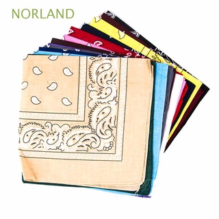 norland hot head wrap calidad pañuelo pañuelo alto nuevo lindo paisley moda algodón cuello/multicolor