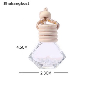 [skb] ambientador/perfume/perfume/botella vacía/colgante de aceites esenciales para coche/shakangbest (4)