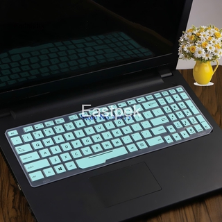 Eastpek pulgadas silicona portátil teclado cubierta protector de piel para Asus Rog FX53VD FZ53VD FX553V KX53V ZX53 ZX53VW GL553VW GL553 (1)