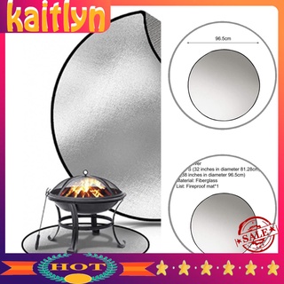 kaitlyn - alfombrilla portátil para incendios, resistente al fuego, resistente al fuego, resistente al calor, para el hogar