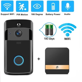 hd 720p smart wifi video timbre cámara visual intercomunicador visión nocturna ip timbre de puerta inalámbrica seguridad cctv cámara app control