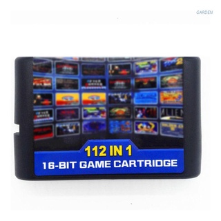 112 en 1 sin repetición de 16 bits md tarjeta de juego para sega genesis consola jugadores de juegos