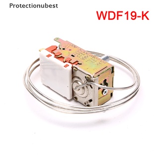 protectionubest 1pc refrigerador piezas wdf19-k refrigerador termostato 250v hogar metal temp npq
