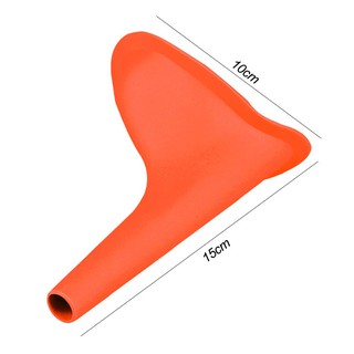 orinal portátil para mujeres/niñas/dispositivo de orinar de pie al aire libre naranja (6)