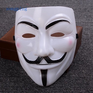 Nueva mascarilla Facial anoniamos cibernética V Para chicos/Halloween/fiesta