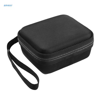 amessi portátil eva cremallera caso duro bolsa de almacenamiento caja para go 2 compatible con bluetooth