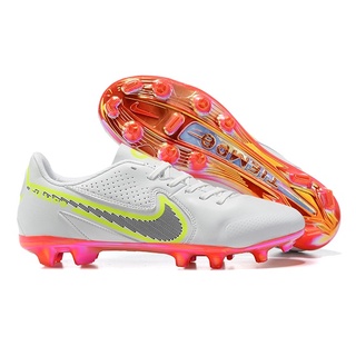 Nike Tiempo Legend 9 Elite FG men's leather football shoes, super light soccer shoes，size 39-45 free shipping