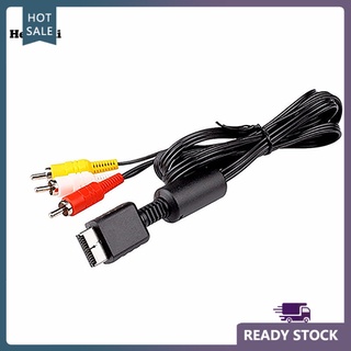Cable adaptador hls AV RCA TV Audio Video Cable adaptador para Sony PlayStation PS 1 2 3