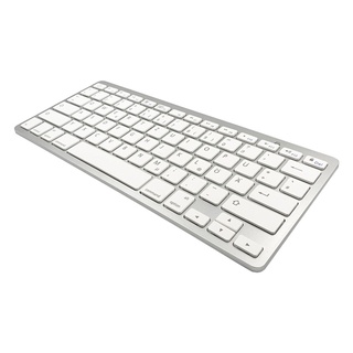 teclado alemán inalámbrico ultra delgado para ios/android/windows desktop tv