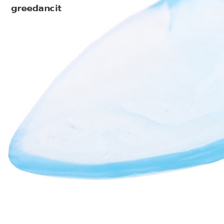 greedancit 1 par de corrector de dedo del dedo del pie de unión gel de silicona enderezador ortopédico separador de dolor co