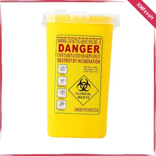 durable medical tattoo sharps biohazard contenedor basura 1 litro amarillo (1)
