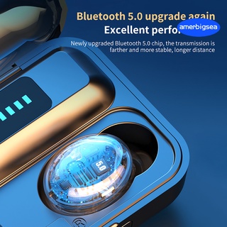 F9-5C TWS Digital Bluetooth 5.0 inalámbrico 9D sonido estéreo auriculares para teléfonos (6)