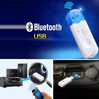 →adaptador inalámbrico USB Bluetooth para coche/música+receptor de Audio de llamada manos libres