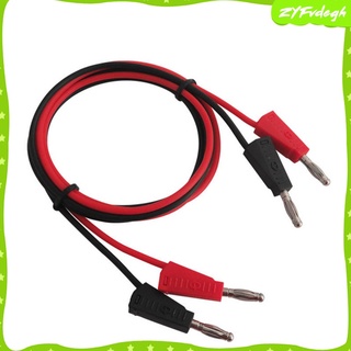 2x 39\\\" 4mm Stackable Banana Plug to Banana Plug Test Lead Wire