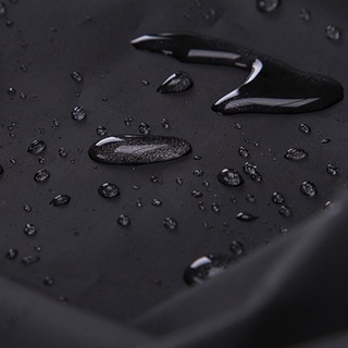 100L mochila impermeable cubierta de lluvia bolsa de polvo bolsas de senderismo, negro (9)
