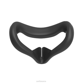 vr almohadilla facial protectora lavable portátil a prueba de sudor de silicona suave accesorios de juegos cubierta de ojos para oculus quest 2