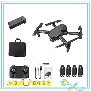 [hi-tech] Mini Drones plegables, largos De tiempo De juguete regalo probador, WiFi FPV video en Vivo 4K HD Modo De cámara sin cabeza RC Quadcopter, Para (1)