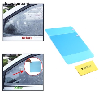 [haostontomj] 2 piezas de película a prueba de lluvia para coche, espejo retrovisor, protector antiniebla, adhesivo para coche [haostontomj] (1)