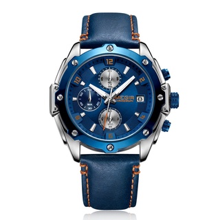 nueva marca megir de lujo deportivo de los hombres reloj de cuarzo hombres mujeres reloj general