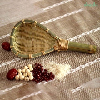 Shuailu cuchara De Arroz Natural pura trenzada hecha a mano De bambú (1)