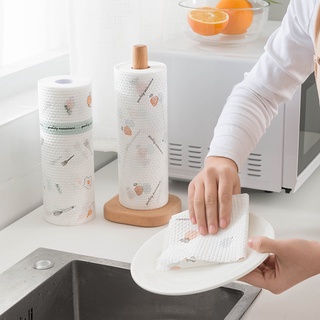 cocina desechable paño de plato lavable no tejido trapos paño toallas papel (1)