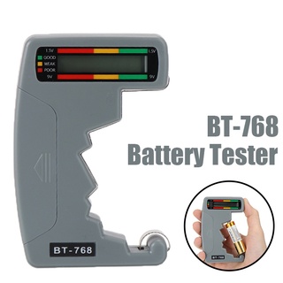 Bt-768 Digital LCD probador de batería Volt comprobar capacidad probador de botón de celda comprobador litasteful