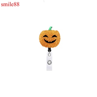 Smile88 Fashion creativa insignia clip Halloween retráctil enfermera insignia tarjetero De identificación De doctor clip insignia soporte para estudiantes