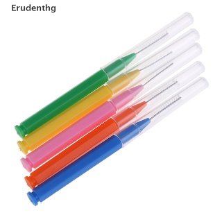 erudenthg 30 unids/lote cepillo interdental dental hilo dental dientes limpieza oral higiene palillo de dientes *venta caliente