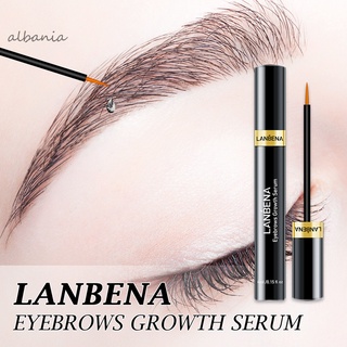 <albania> Makeup Eyebrow Serum Eyelashes Growth Repair Serum Effective for Women