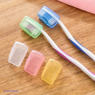 5 unids/set colorido al aire libre cepillo de dientes de viaje cubierta protectora ac