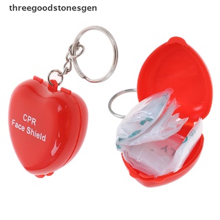 [threegoodstonesgen] mini protect cpr máscara boca llavero rescate en caja del corazón máscara cara primeros auxilios (6)