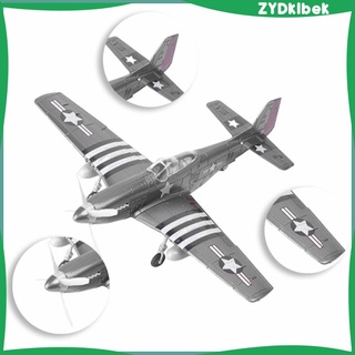 Escala 1 : 48 WWII P-51 Modelo De Combate Montar Kits De Decoración De Oficina DIY