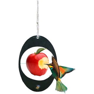 alimentador de frutas ovalado colibrí al aire libre premium colgante alimentador de pájaros decoración