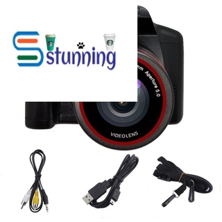 hub videocámara hd 1080p cámara digital de mano 16x zoom digital hd 1080p cámara dfutru