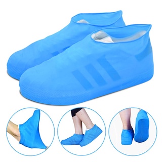 reutilizable lluvia nieve bota zapatos cubre impermeable lluvia calcetines de silicona zapatos de goma zapatos para hombres mujeres niños protectores al aire libre