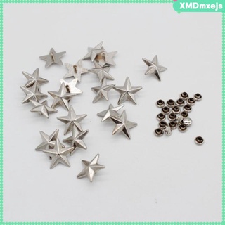 20 piezas remaches de estrella de 19 mm remaches decorativos remaches de cuero remaches decorativos bolsas de bricolaje, (4)