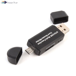 Lector de tarjetas USB multifunción OTG lector de tarjetas SD de alta velocidad SD (1)