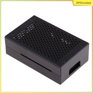 Aluminum Protector Case Enclosure to all port for Raspberry Pi 3B Black