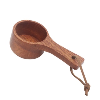 warmharbor cuchara de café para granos de café molidos mango de madera cuchara medidora té cucharada accesorios de cocina (4)