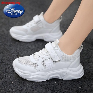 Zapatillas De Deporte Niños Niña Zapatos Disney s Y Niñas Blanco Primavera , Otoño Y Verano Grandes De Malla Transpirable Blancos